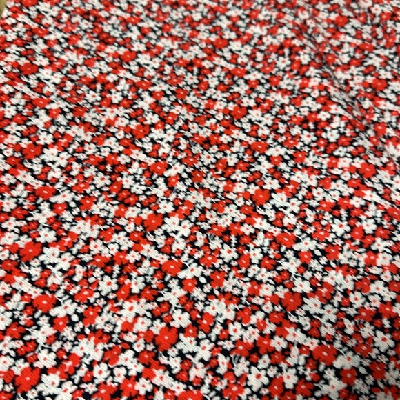 Lauren Ralph Lauren Nwt navy red white floral print wrap style zip dress - Picture 2 of 10